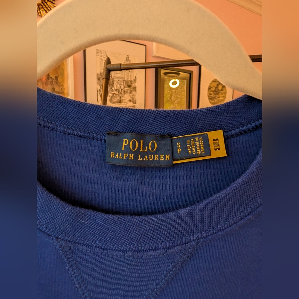 Polo by Ralph Lauren Blue Sweatshirt - Picture 3 of 7